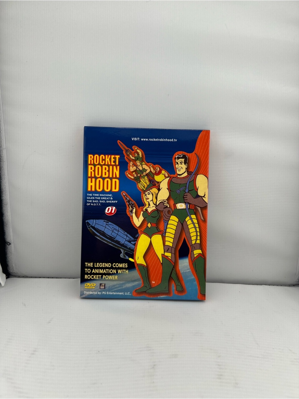 Rocket Robin Hood DVD Vol 1 Retro Animated Cartoon Series Classic Sci-Fi